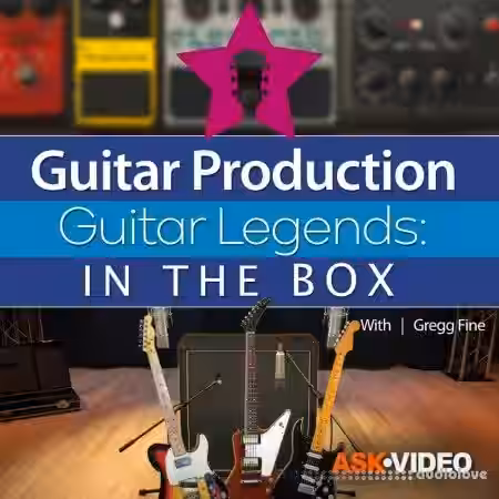 Ask Video Guitar Production 301 Guitar Legends In the Box [TUTORiAL] - Sample Pack Artwork