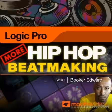 Ask Video Logic Pro 406 More Hip Hop Beatmaking in Logic Pro [TUTORiAL] - Sample Pack Artwork