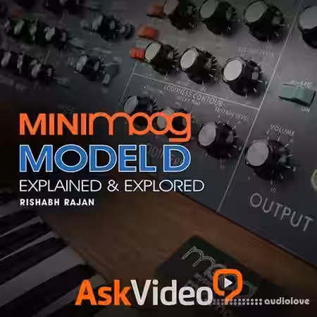 Ask Video Minimoog 101 Minimoog Model D Explained and Explored [TUTORiAL] - Sample Pack Artwork