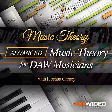 Ask Video Music Theory 110 Advanced Music Theory for DAW Musicians [TUTORiAL] - Sample Pack Artwork