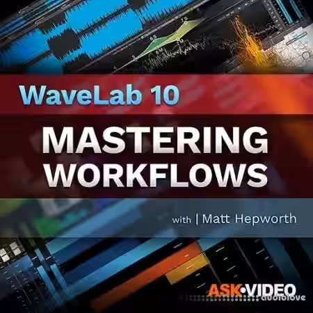 Ask Video WaveLab 10 101 Mastering Workflows [TUTORiAL] - Sample Pack Artwork