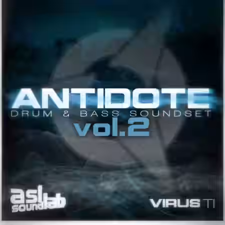 ASL Soundlab Antidote Vol.2 Drum and Bass soundset for Virus TI [Synth Presets] - Sample Pack Artwork