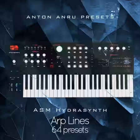 ASM Hydrasynth Arp Lines by Anton Anru [Synth Presets] - Sample Pack Artwork