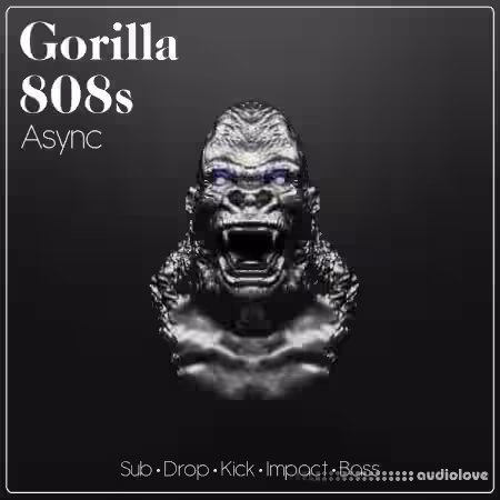 Async Gorilla 808s [AiFF] - Sample Pack Artwork
