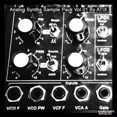 Atix Analog Synths Sample Pack Vol 01 By [WAV] - Sample Pack Artwork