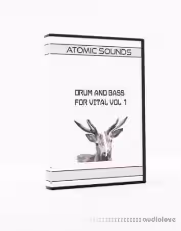 Atomic Sounds Drum and Bass For Vital Vol.1 [Synth Presets] - Sample Pack Artwork