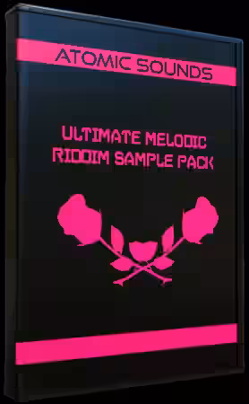 Atomic Sounds Ultimate Melodic Riddim Sample Pack [WAV, Synth Presets] - Sample Pack Artwork