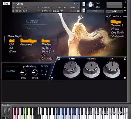 Auddict Celestial Voices Ceres [KONTAKT] - Sample Pack Artwork