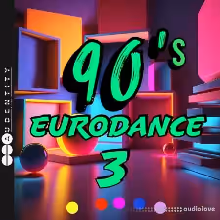 Audentity Records 90s Eurodance 3 [WAV, Synth Presets] - Sample Pack Artwork