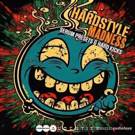 Audentity Records Hardstyle Madness [Synth Presets] - Sample Pack Artwork