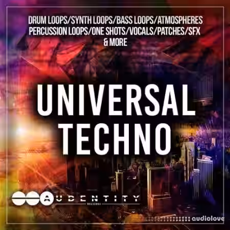Audentity Records Universal Techno [WAV, Synth Presets] - Sample Pack Artwork