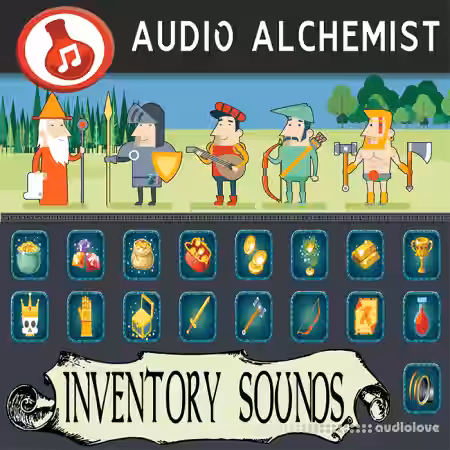 Audio Alchemist Inventory Sounds [WAV] - Sample Pack Artwork