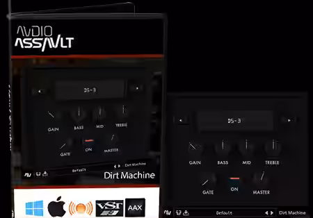Audio Assault Dirt Machine v1.0 / v1.1 [WiN, MacOSX] - Sample Pack Artwork