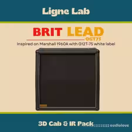 Audio Assault Ligne Lab BRIT LEAD OG-T75 Amp Locker Cabs - Sample Pack Artwork