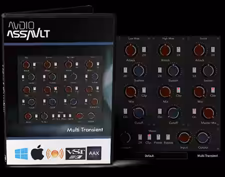 Audio Assault Multi Transient v1.7 [WiN, MacOSX] - Sample Pack Artwork