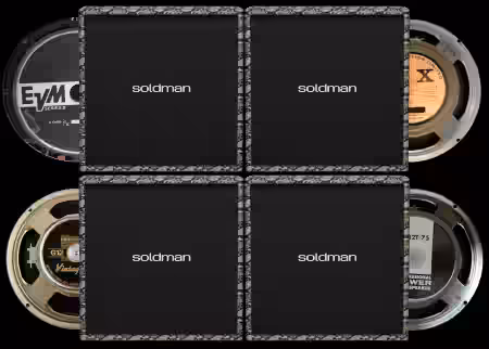 Audio Assault Seacow Cabs SOLDMAN 412ST UK Amp Locker Cabs - Sample Pack Artwork