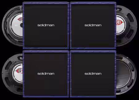 Audio Assault Seacow Cabs SOLDMAN 412ST US Amp Locker Cabs - Sample Pack Artwork