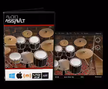 Audio Assault Westwood Drums v1.0.0 [WiN, MacOSX] - Sample Pack Artwork