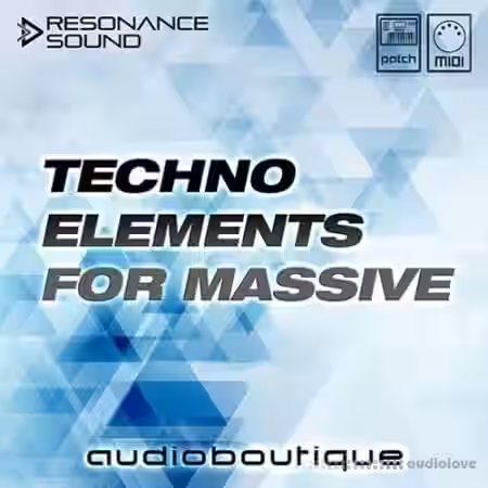 Audio Boutique Techno Elements for Massive [Synth Presets, MiDi] - Sample Pack Artwork