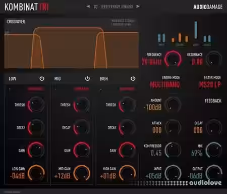 Audio Damage AD037 Kombinat Tri v3.1.0 [WiN, MacOSX] - Sample Pack Artwork