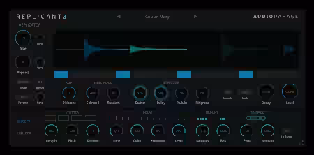 Audio Damage AD056 Replicant 3 v3.0.9 [WiN, MacOSX, LiNUX] - Sample Pack Artwork
