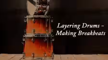 Audio School Online Layering Drums Making Breakbeats [TUTORiAL] - Sample Pack Artwork