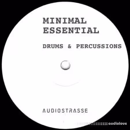 Audio Strasse Minimal Essential Drums and Percussions [WAV] - Sample Pack Artwork