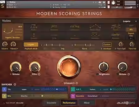 Audiobro Modern Scoring Strings Complete v1.1 [KONTAKT] - Sample Pack Artwork