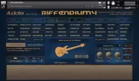 Audiofier Riffendium 4 v1.02 [KONTAKT] - Sample Pack Artwork