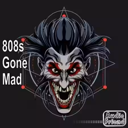 AudioFriend 808s Gone Mad [WAV] - Sample Pack Artwork