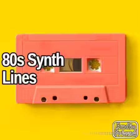 AudioFriend 80s Synth Lines [WAV] - Sample Pack Artwork
