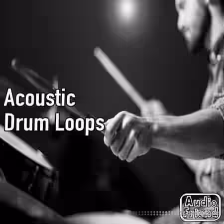 AudioFriend Acoustic Drum Loops [WAV] - Sample Pack Artwork