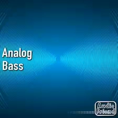 AudioFriend Analog Bass [WAV] - Sample Pack Artwork