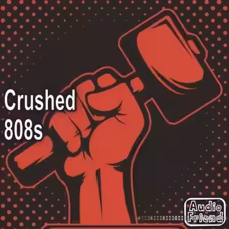 AudioFriend Crushed 808s [WAV] - Sample Pack Artwork