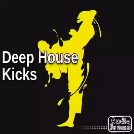 AudioFriend Deep House Kicks [WAV] - Sample Pack Artwork