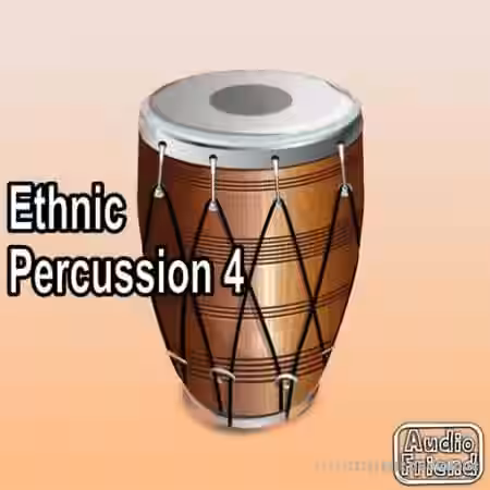AudioFriend Ethnic Percussion 4 [WAV] - Sample Pack Artwork
