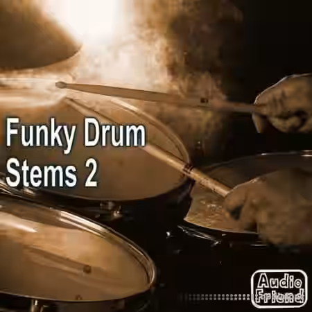 AudioFriend Funky Drum Stems 2 [WAV] - Sample Pack Artwork