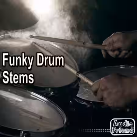 AudioFriend Funky Drum Stems [WAV] - Sample Pack Artwork