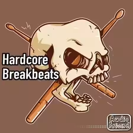 AudioFriend Hardcore Breakbeats [WAV] - Sample Pack Artwork