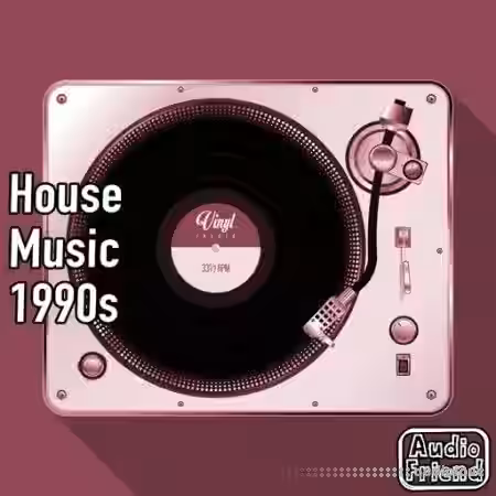 AudioFriend House Music 1990s [WAV] - Sample Pack Artwork