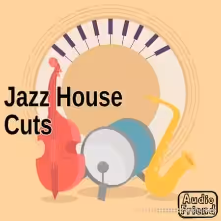AudioFriend Jazz House Cuts [WAV] - Sample Pack Artwork