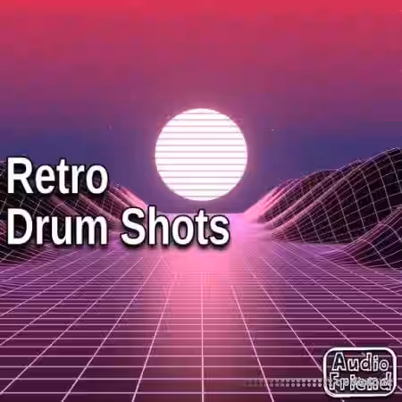 AudioFriend Retro Drum Shots [WAV] - Sample Pack Artwork