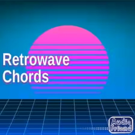 AudioFriend Retrowave Chords [WAV] - Sample Pack Artwork