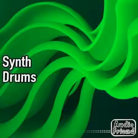 AudioFriend Synth Drums [WAV] - Sample Pack Artwork