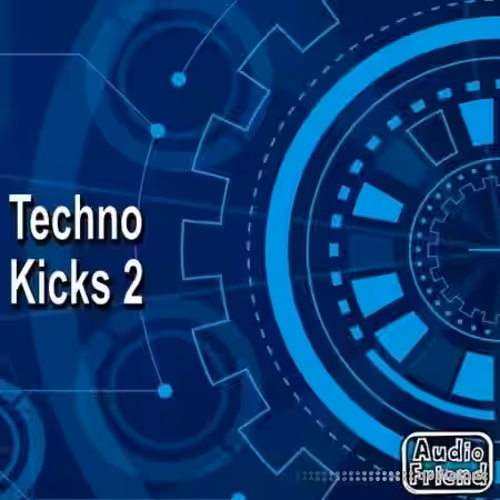 AudioFriend Techno Kicks 2 [WAV] - Sample Pack Artwork