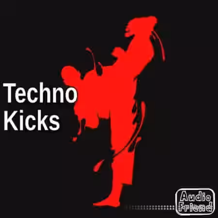 AudioFriend Techno Kicks [WAV] - Sample Pack Artwork