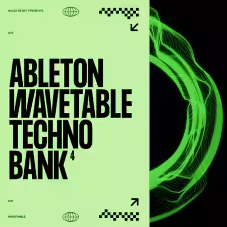 Audioreakt Ableton Wavetable Techno Bank 4 (LIVE 11) [MULTiFORMAT] - Sample Pack Artwork