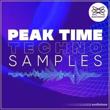 Audioreakt Peak Time Techno Samples Pack [WAV, MiDi] - Sample Pack Artwork