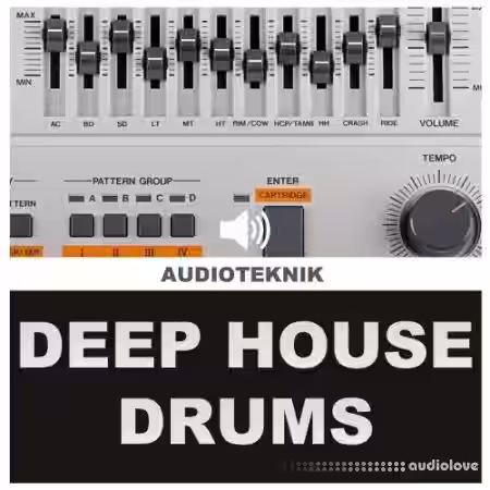Audioteknik Deep House Drums [WAV] - Sample Pack Artwork