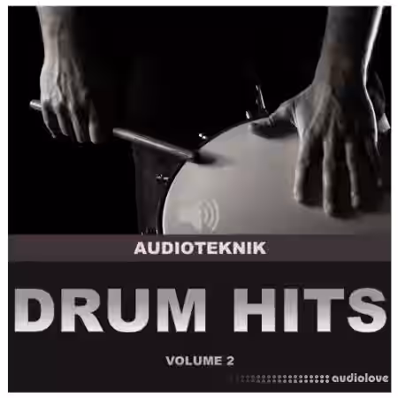 Audioteknik Drum Hits Vol.2 [WAV] - Sample Pack Artwork